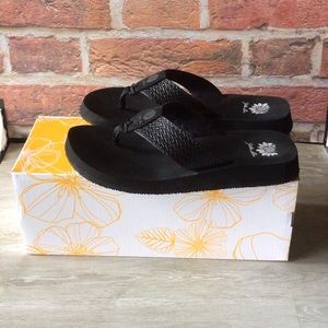 Yellow Box Adalynn flip flop
